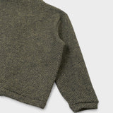 UNIVERSAL WORKS Advance Raven Fleece Olive - espalda