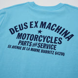 Camiseta DEUS EX MACHINA Biarritz Address Sky Blue