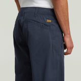 Pantalones G-STAR RAW Pleated Loose Tapered Chino Salute