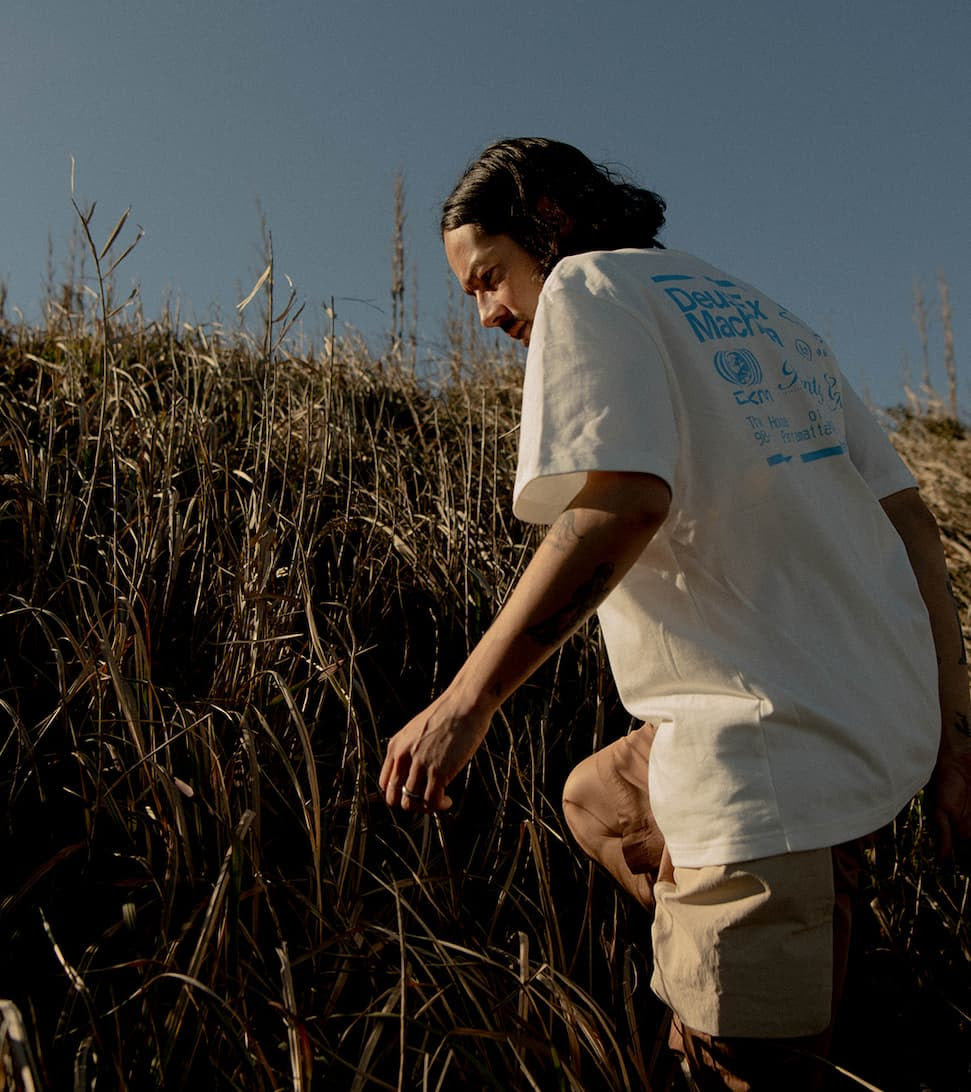 Camiseta DEUS EX MACHINA Plenty Good Vintage White