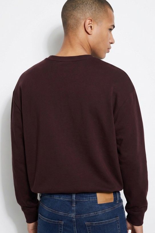 Sudadera TIFFOSI Jamie Marrón - imagen 4