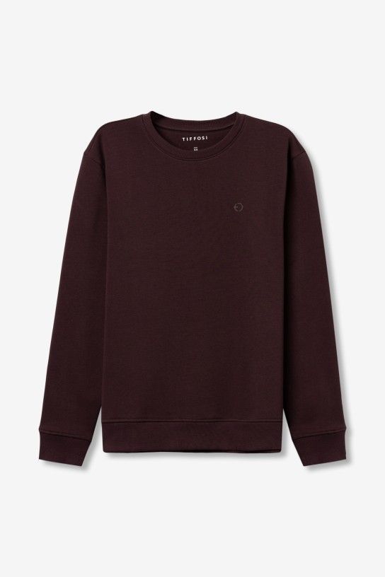 Sudadera TIFFOSI Jamie Marrón - imagen 2