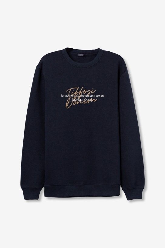 Sudadera TIFFOSI Foster Twilight Blue - imagen 2