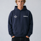 Sudadera On Vacation Chill Out Hoodie Dark Blue foto 3