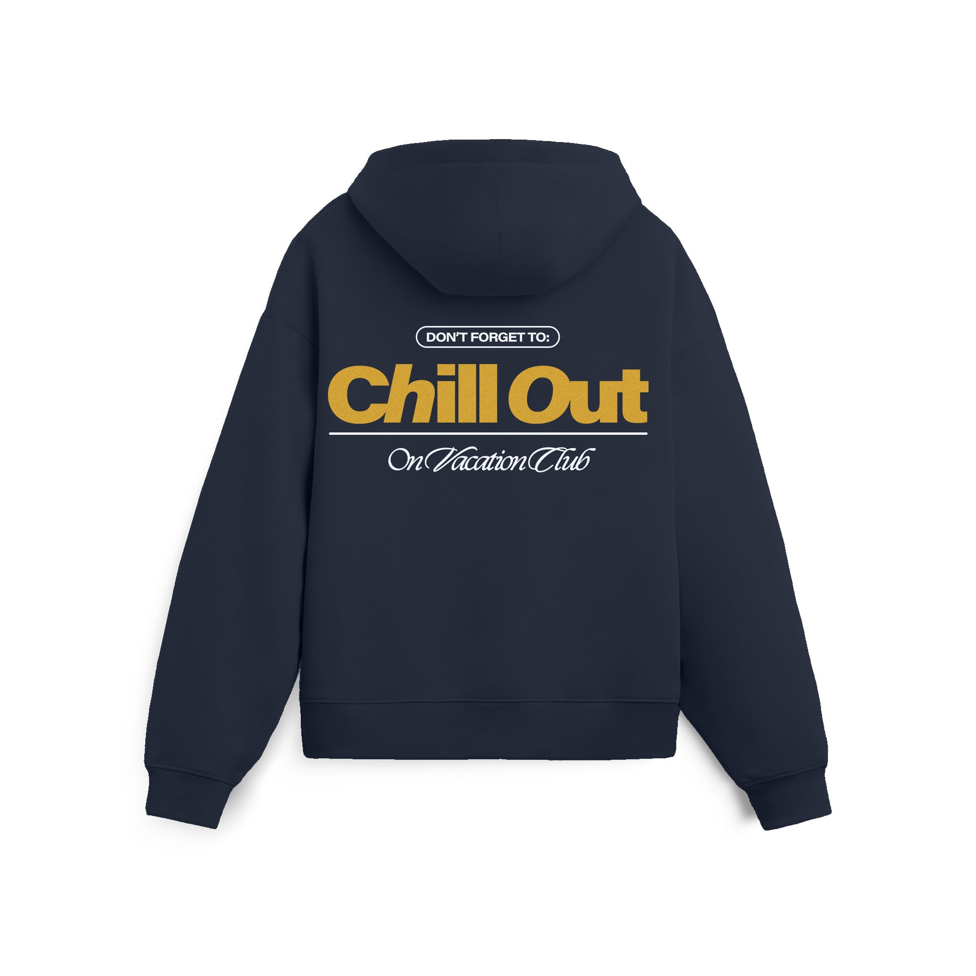 Sudadera On Vacation Chill Out Hoodie Dark Blue foto 4