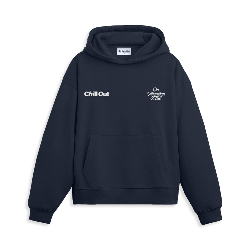 Sudadera On Vacation Chill Out Hoodie Dark Blue foto 6