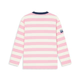 Camiseta On Vacation Elba Striped Longsleeve Pink foto 5