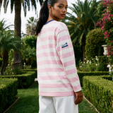 Camiseta On Vacation Elba Striped Longsleeve Pink foto 7