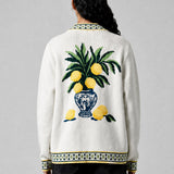 Chaqueta On Vacation Lemon Resort Knit Multi foto 9