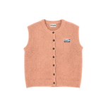 Chaleco On Vacation Quality Time Knitted Apricot foto 3