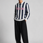 Polo On Vacation Retreat Striped Knit Dark Blue foto 5