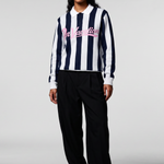 Polo On Vacation Retreat Striped Knit Dark Blue foto 9