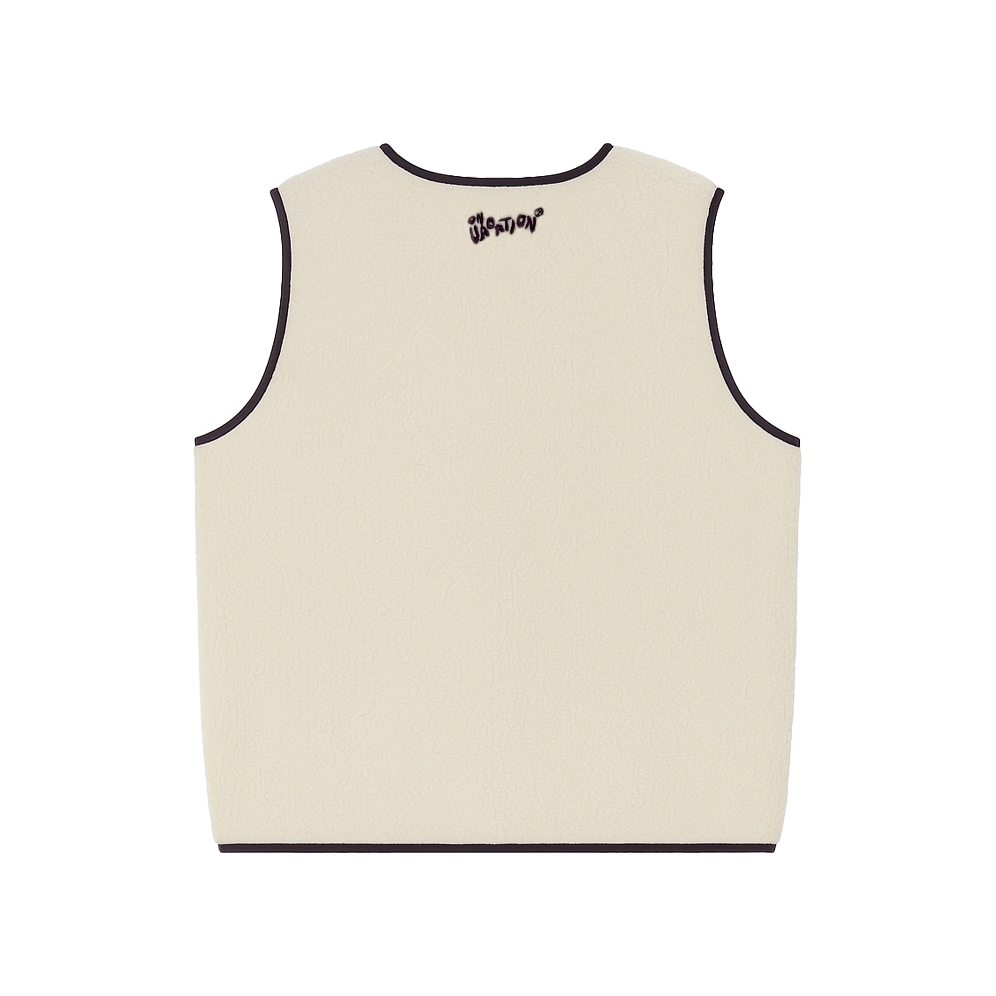 Chaleco On Vacation Wanderlust Fleece Beige foto 5