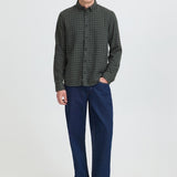Camisa BLEND Clark Deep Depths oscura