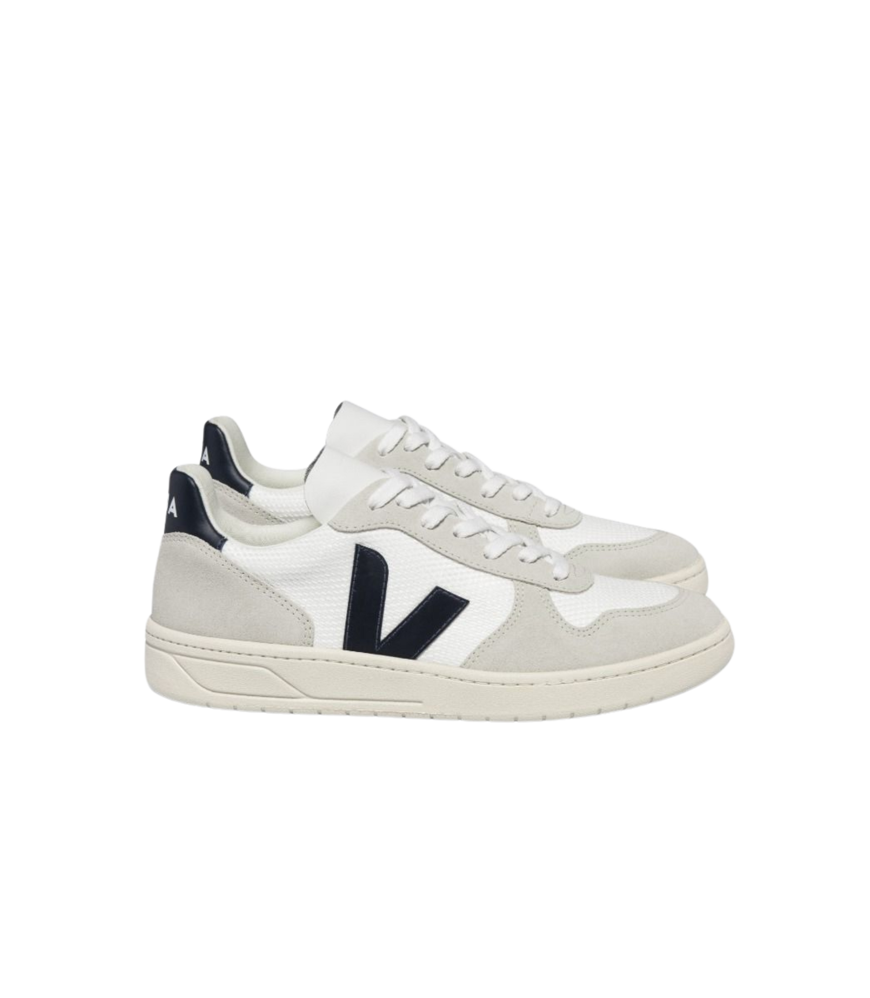 Veja V-10 B-Mesh Weiße Nautico-Sneaker