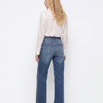 Vaquero TIFFOSI One Size Wide 1 azul denim — espalda con modelo