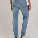 Vaqueros Replay de corte Slim Anbass - ECRU