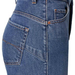 Vaqueros Salsa Faith Push In Con Dobladillo Descosido - ECRU