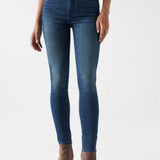 Vaqueros Salsa Faith Push In Skinny - ECRU