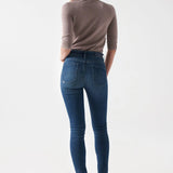 Vaqueros Salsa Faith Push In Skinny - ECRU