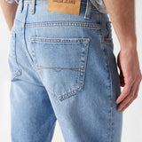 Vaqueros Salsa Tapered Vintage Light Wash - ECRU