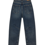 Vaqueros SAMSØE SAMSØE Satimo Jeans 16140 Mud Wash — espalda
