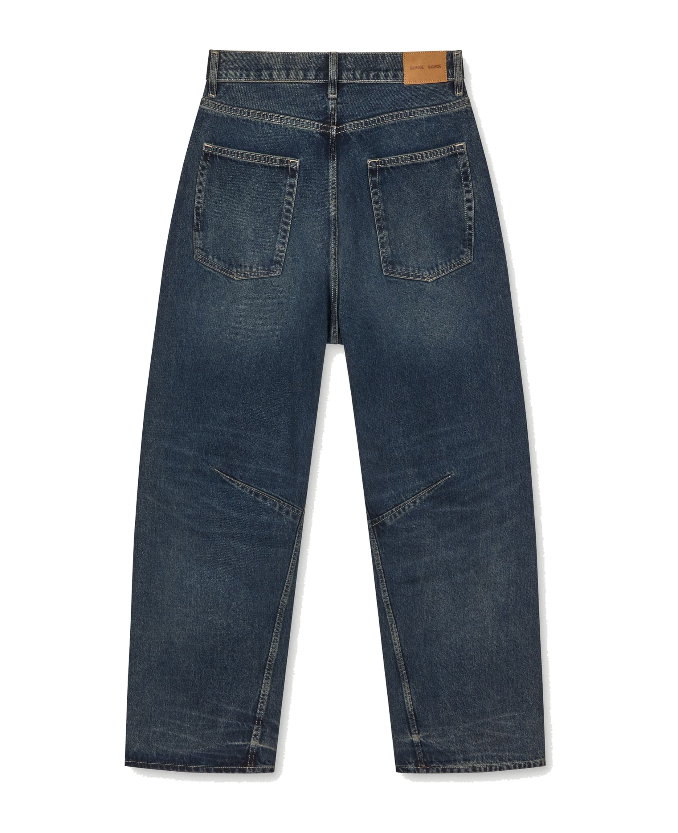 Vaqueros SAMSØE SAMSØE Satimo Jeans 16140 Mud Wash — espalda