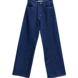 SALSA Jeans mit weitem Bein in Dunkelblau