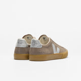 VEJA Campo Suede Moonrock Silver Natural vista trasera