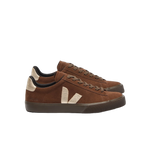 Zapatillas VEJA Campo Suede Walnut Platine Eagle - flat lateral