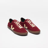 VEJA Panenka Suede Grenat Sun Bark vista superior
