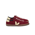 Zapatillas VEJA Panenka Suede Grenat Sun Bark - flat lateral