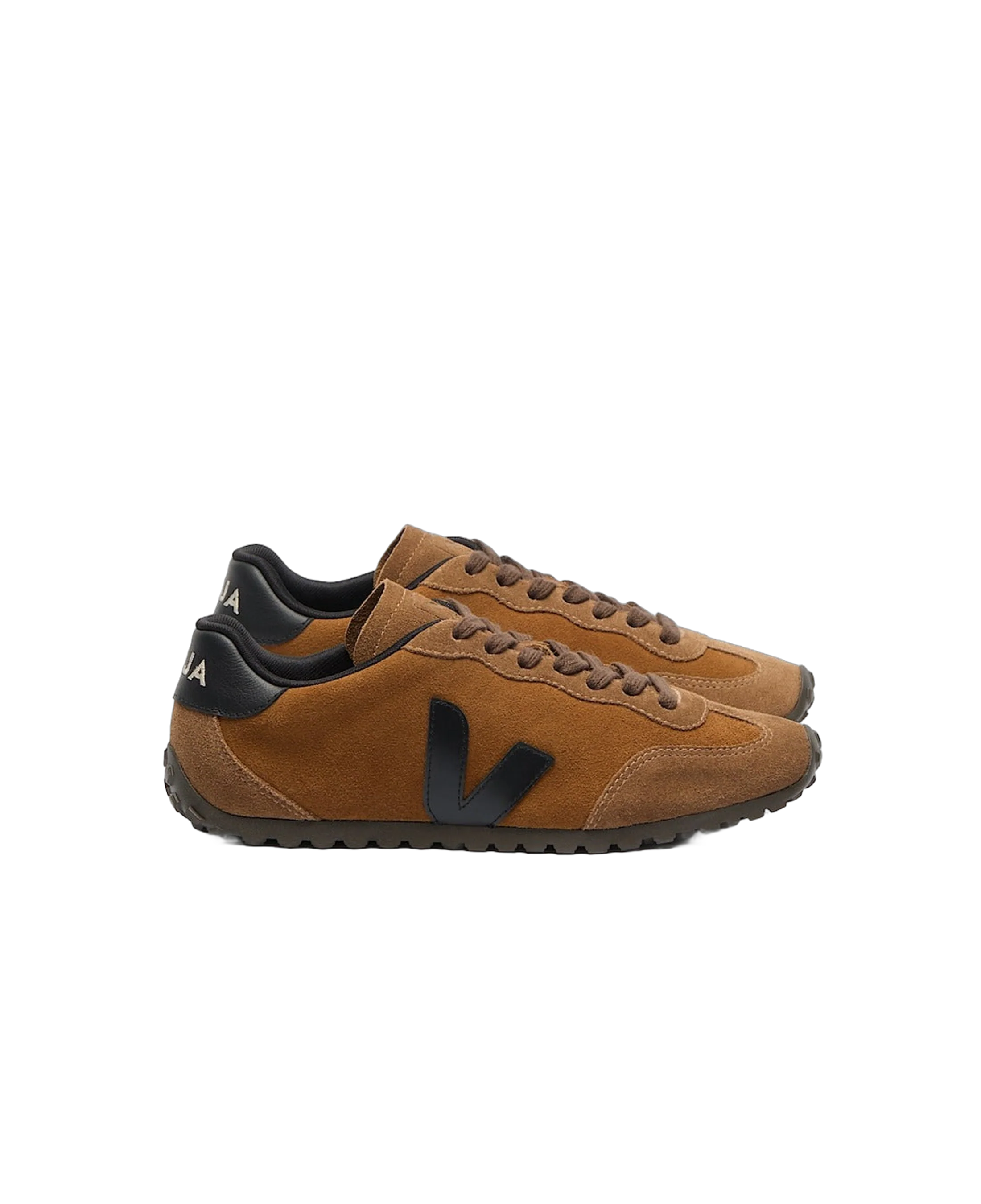 Zapatillas VEJA GT Suede Cognac Black - flat lateral