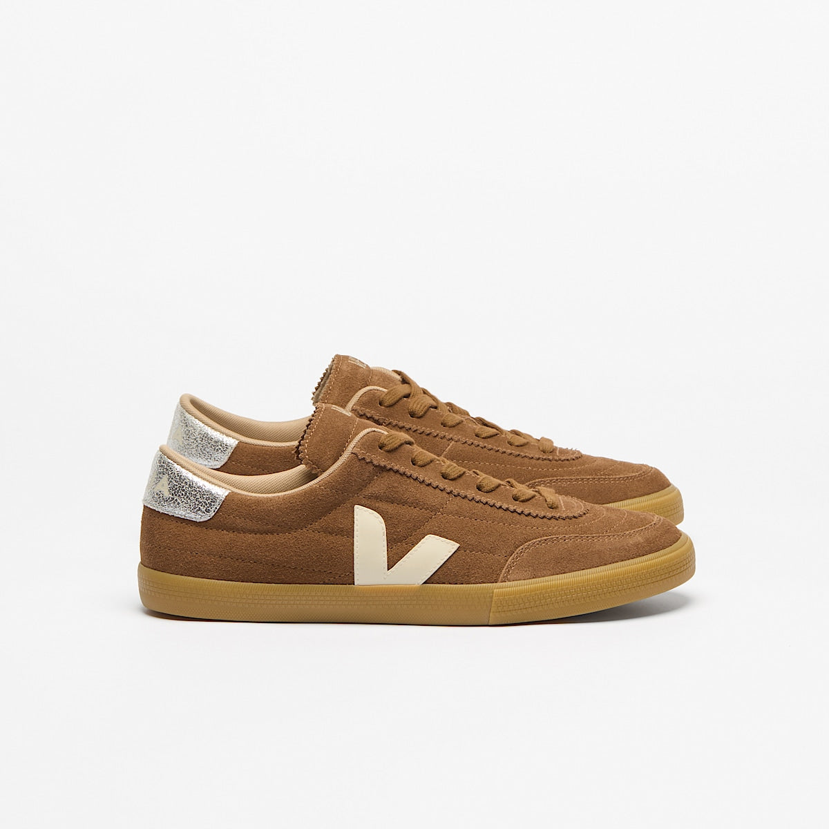 Zapatillas VEJA Panenka Suede Brown / Pierre / Silver