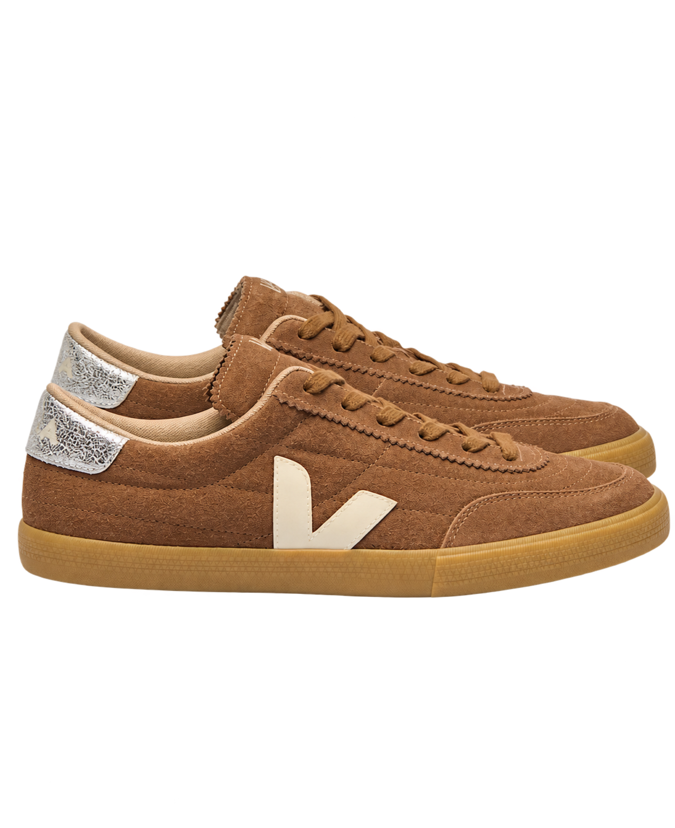 Zapatillas VEJA Panenka Suede Brown / Pierre / Silver