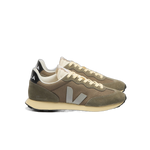 Zapatillas VEJA Rio Branco II Ripstop Kaki Oxford Grey Black - flat lateral
