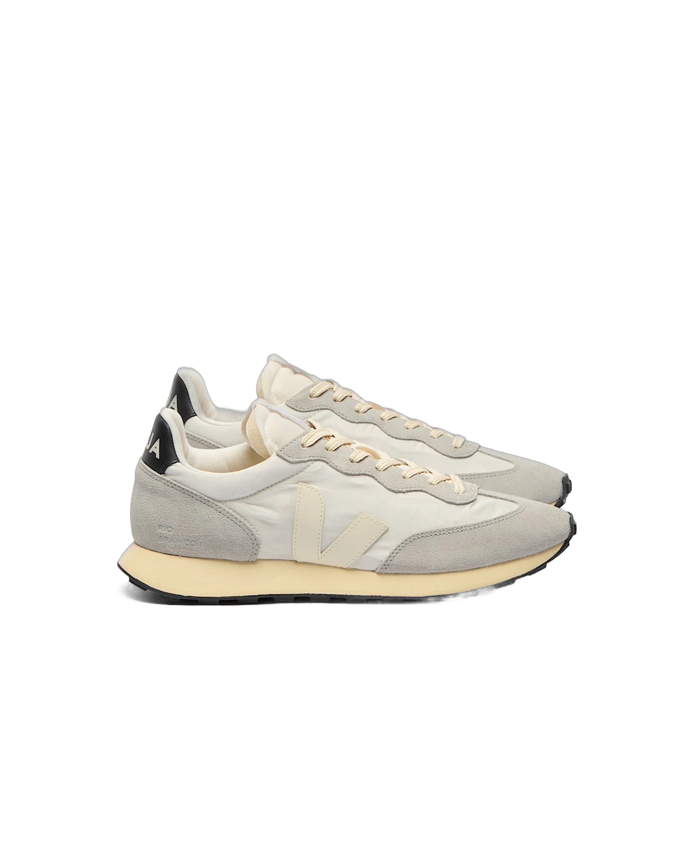 Zapatillas VEJA Rio Branco II Lite Nolyn Natural Pierre Oxford Grey - flat lateral