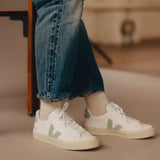 VEJA Campo Leather Extra White Matcha Sneakers