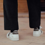 Zapatillas VEJA Campo Chromefree Leather White Kaki