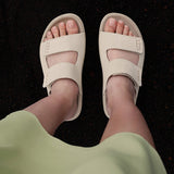 VEJA Etna Suede Pierre Almond Sandals