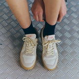 VEJA V-82 Leather Pure Calcaire Fury Sneakers