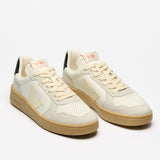 VEJA V-82 Leather Pure Calcaire Black Sneakers