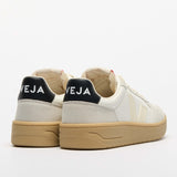 VEJA V-82 Leather Pure Calcaire Black Sneakers