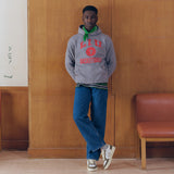 VEJA V-82 Leder-Sneaker in Weiß und Natur-Khaki