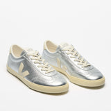 VEJA – Volley – Pierre-Sneaker aus silbernem Leder