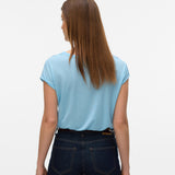 Camiseta Básica de Mujer VERO MODA AWARE Ava Airy Blue