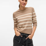 Jersey VERO MODA Saba Mink Birch