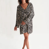 Vestido 24colours Estampado 21111 - ECRU