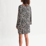 Vestido 24colours Estampado 21111 - ECRU