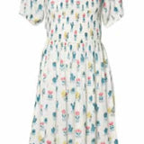 Vestido About Betty Cactus - ECRU